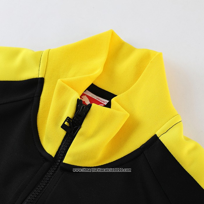 Tuta da Track Giacca Borussia Dortmund 2023 2024 Nero